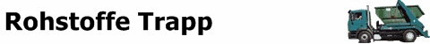 Rohstoffe Trapp-Ihr Partner für Schrottabholung